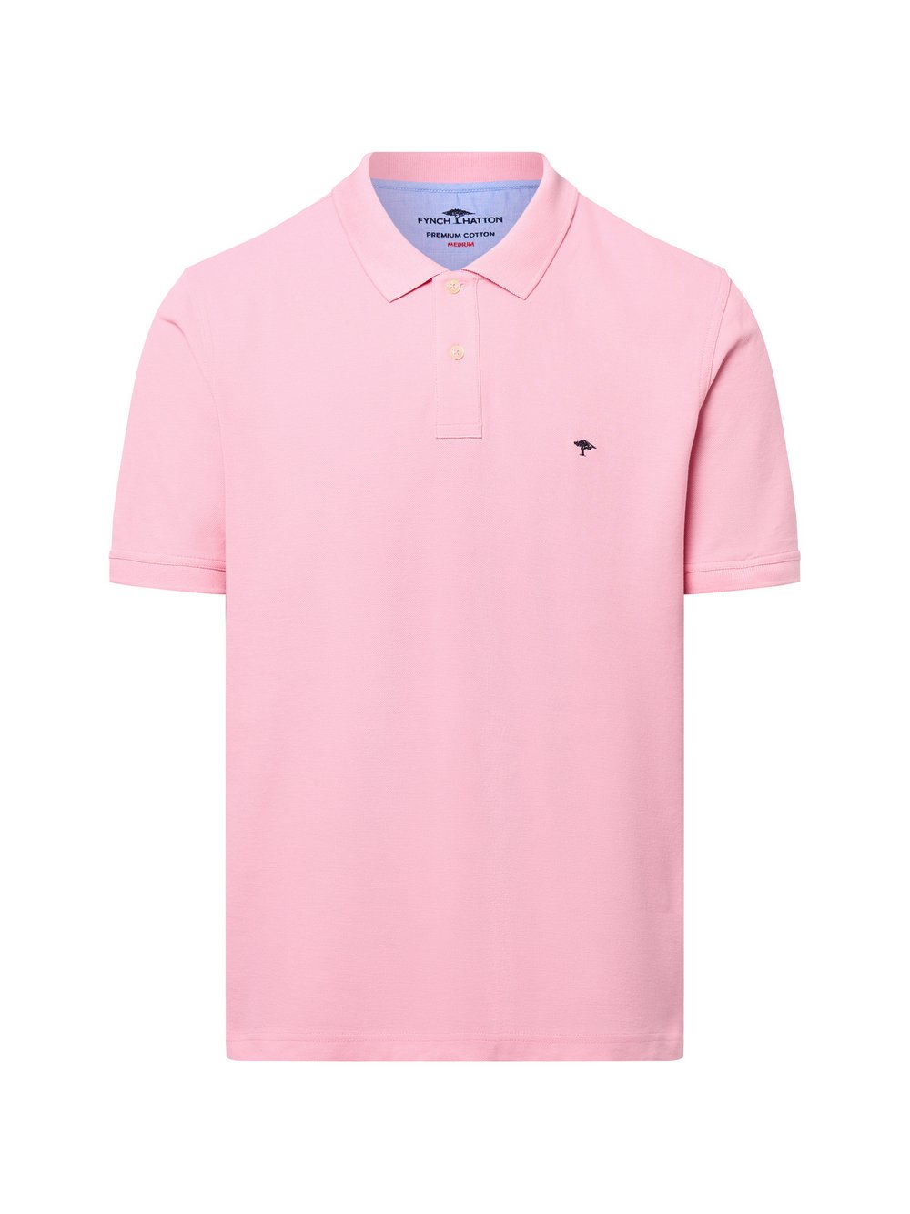 Fynch-Hatton Poloshirt Herren Baumwolle rosa, M