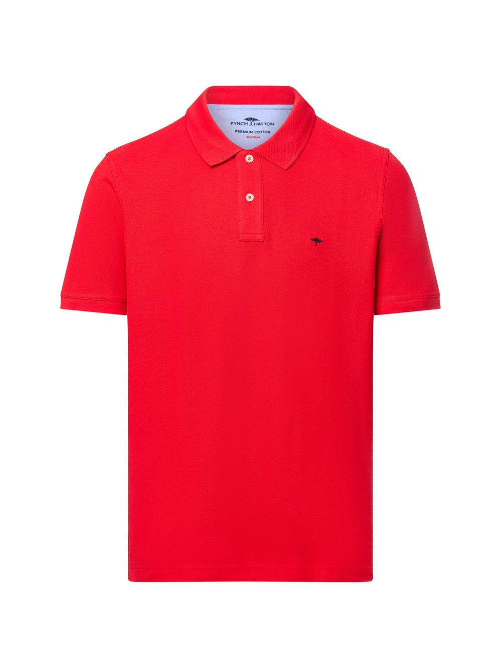 Fynch-Hatton Poloshirt Herren Baumwolle rot, M
