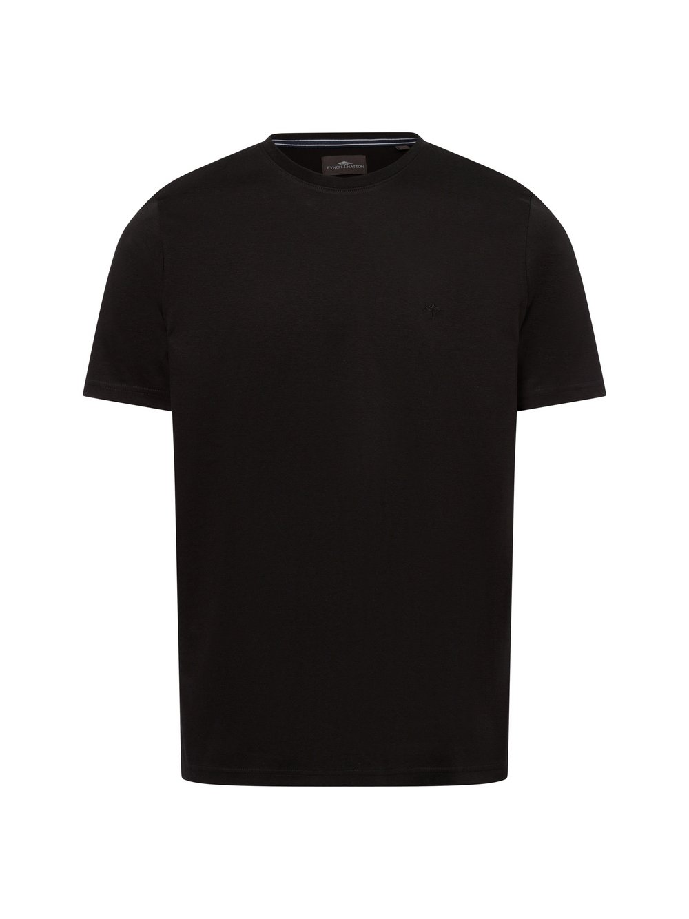Thumbnail - Fynch-Hatton T-Shirt Herren Baumwolle schwarz, M
