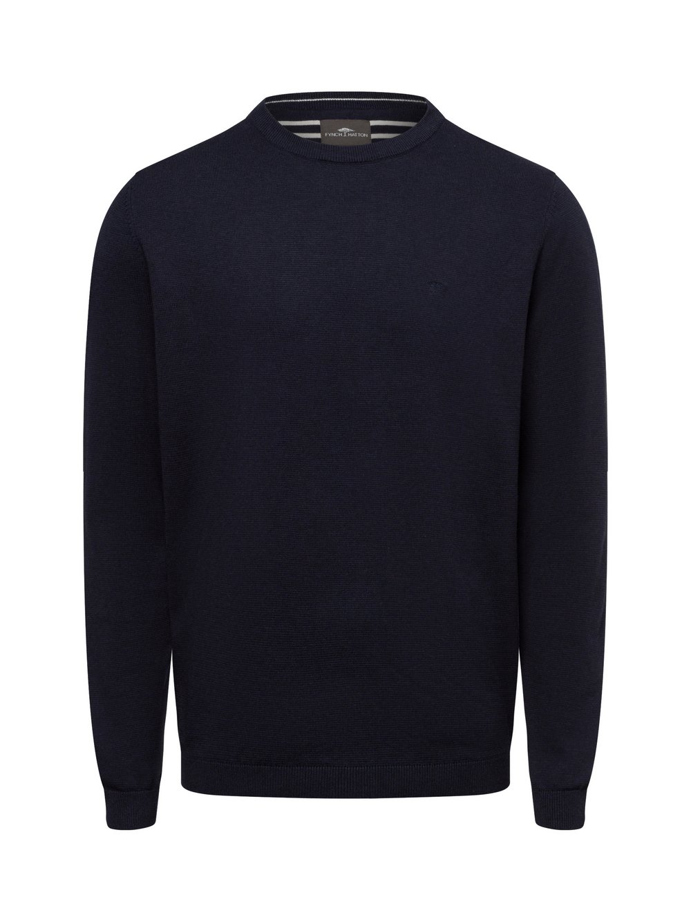 Fynch-Hatton Pullover Herren Baumwolle blau, L