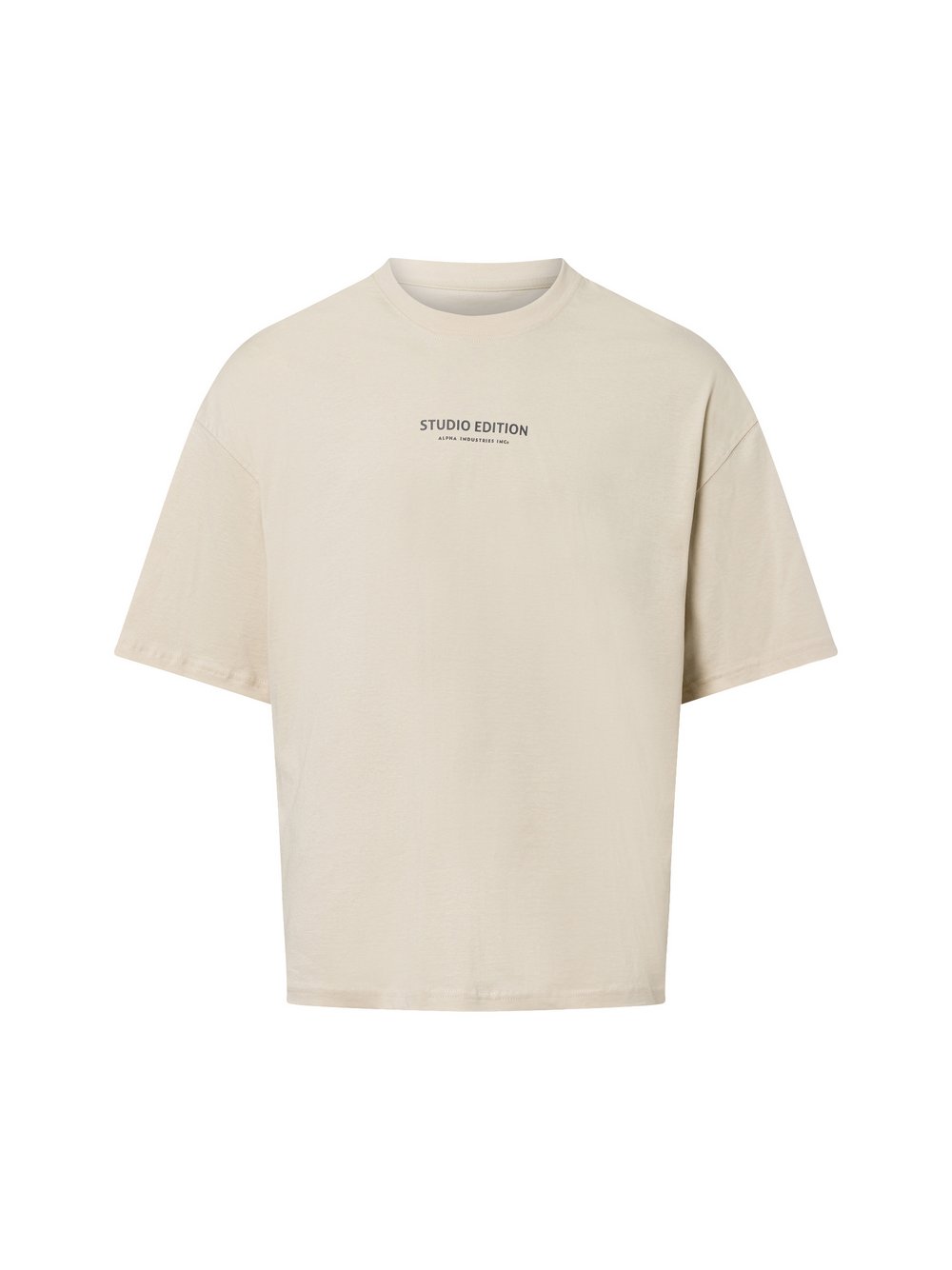 Alpha Industries T-Shirt Herren Baumwolle beige, XL