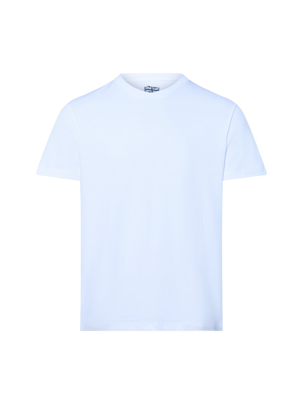 Finshley & Harding London T-Shirt Herren Baumwolle weiß, XL