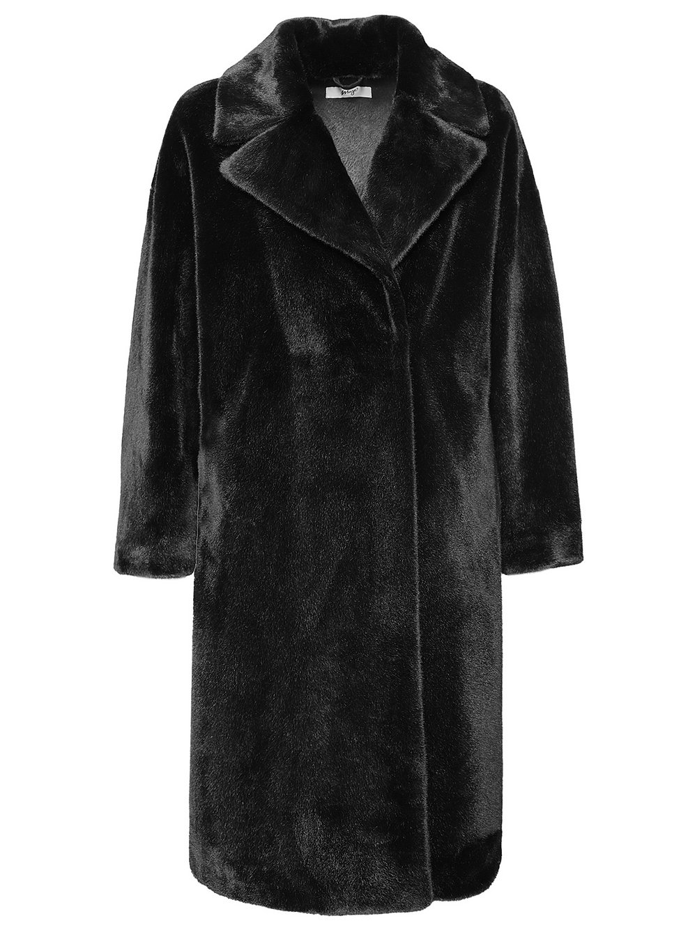 Maze Kunstfellmantel Damen schwarz, XL