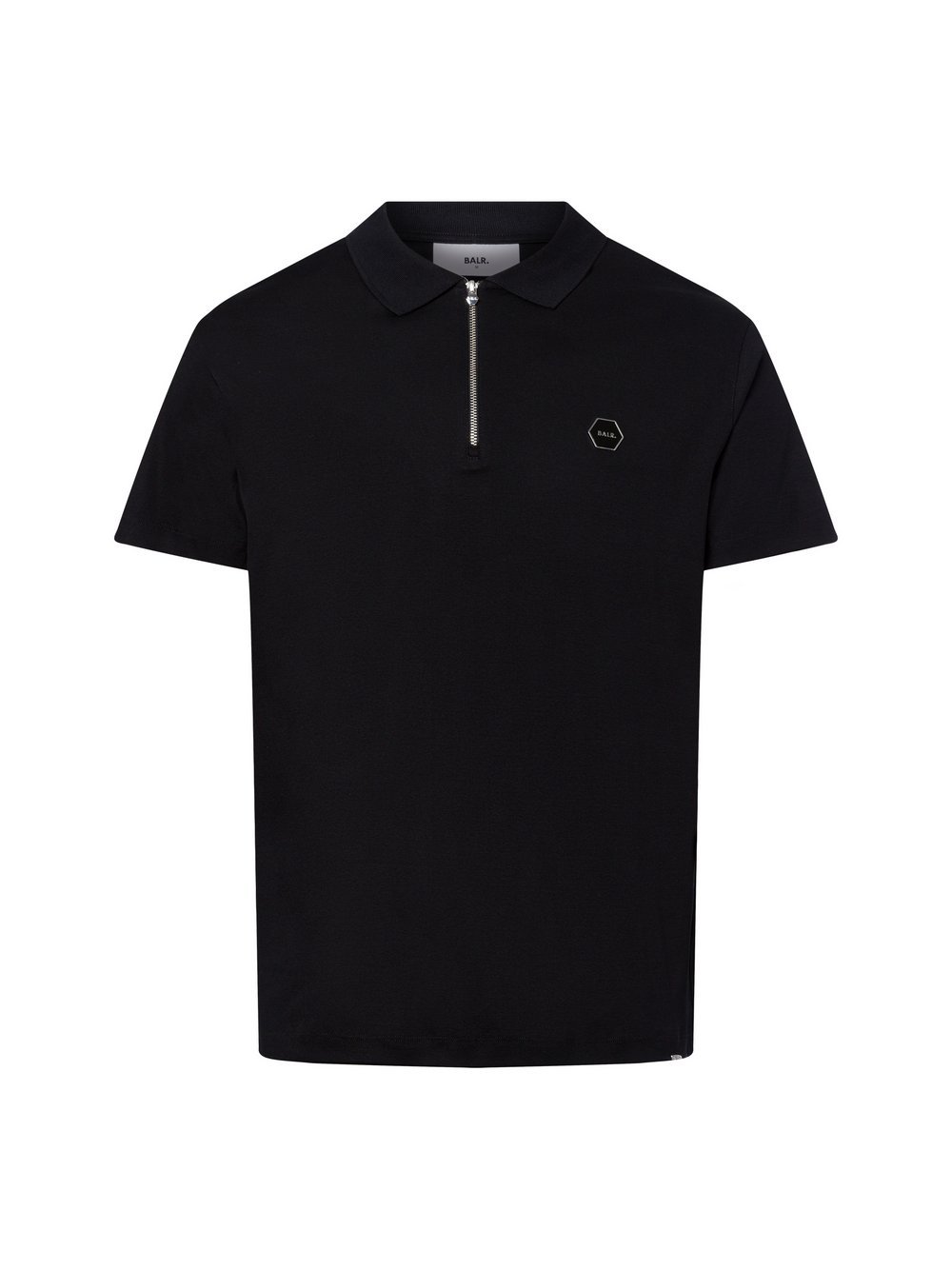 BALR. Poloshirt Herren Baumwolle schwarz, XL