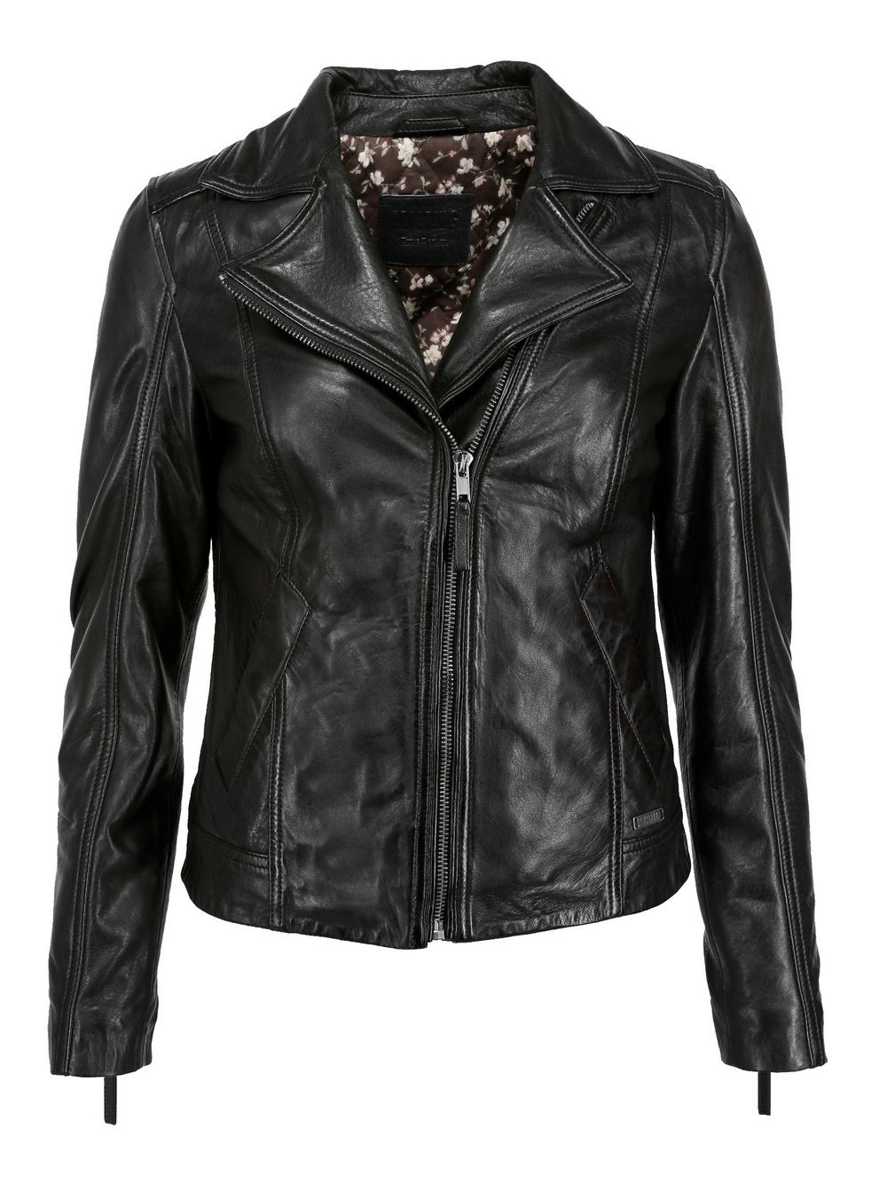 Mustang Lederjacke Damen schwarz, XS