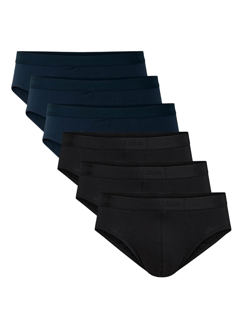 Calida Slip 6er Pack Herren Baumwolle mehrfarbig, XXL