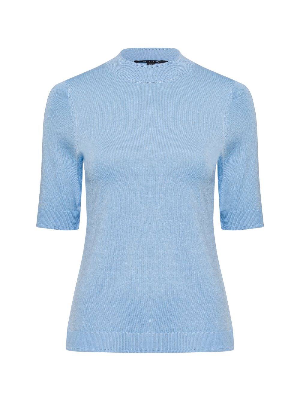 comma Strickshirt Damen blau, 40