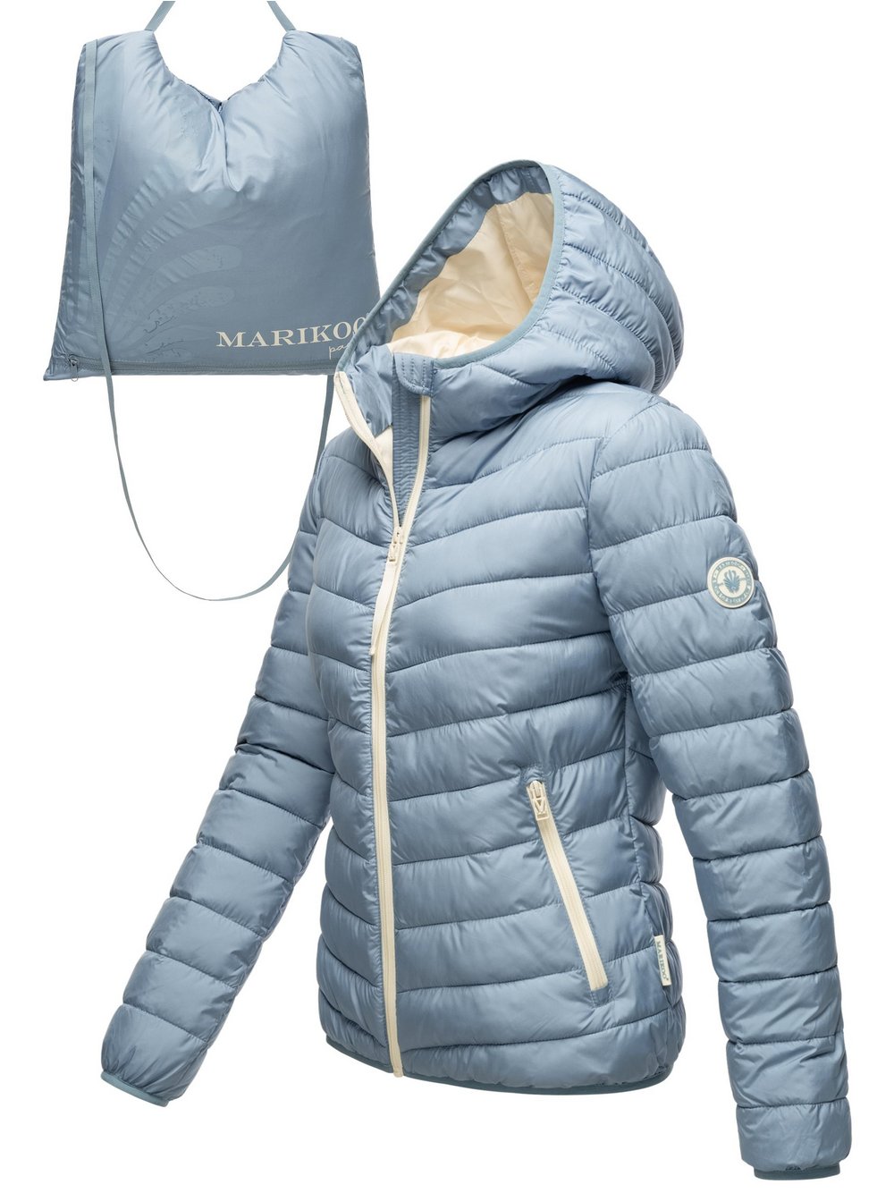 Marikoo Steppjacke Damen blau, L