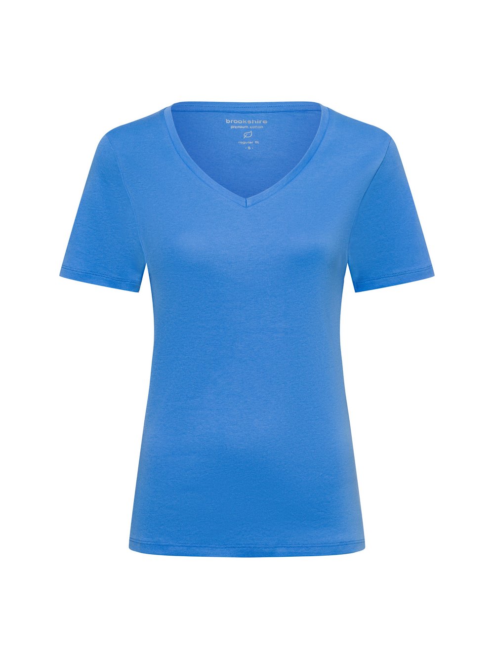 brookshire T-Shirt Damen Baumwolle blau, M