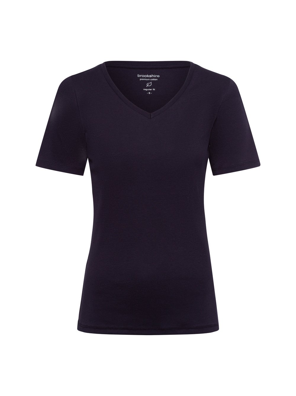 brookshire T-Shirt Damen Baumwolle blau, M