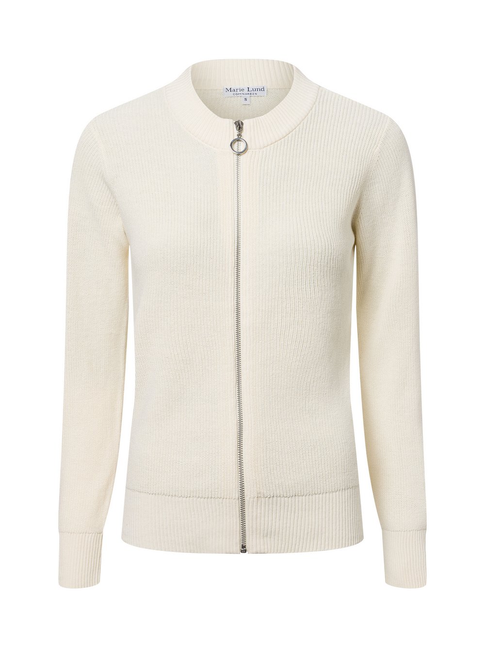 Marie Lund Strickjacke Damen Grobstrick gelb, S