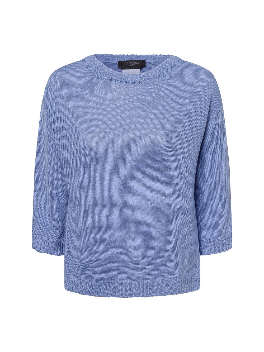 Weekend Max Mara Strickpullover aus Leinen Damen blau, S