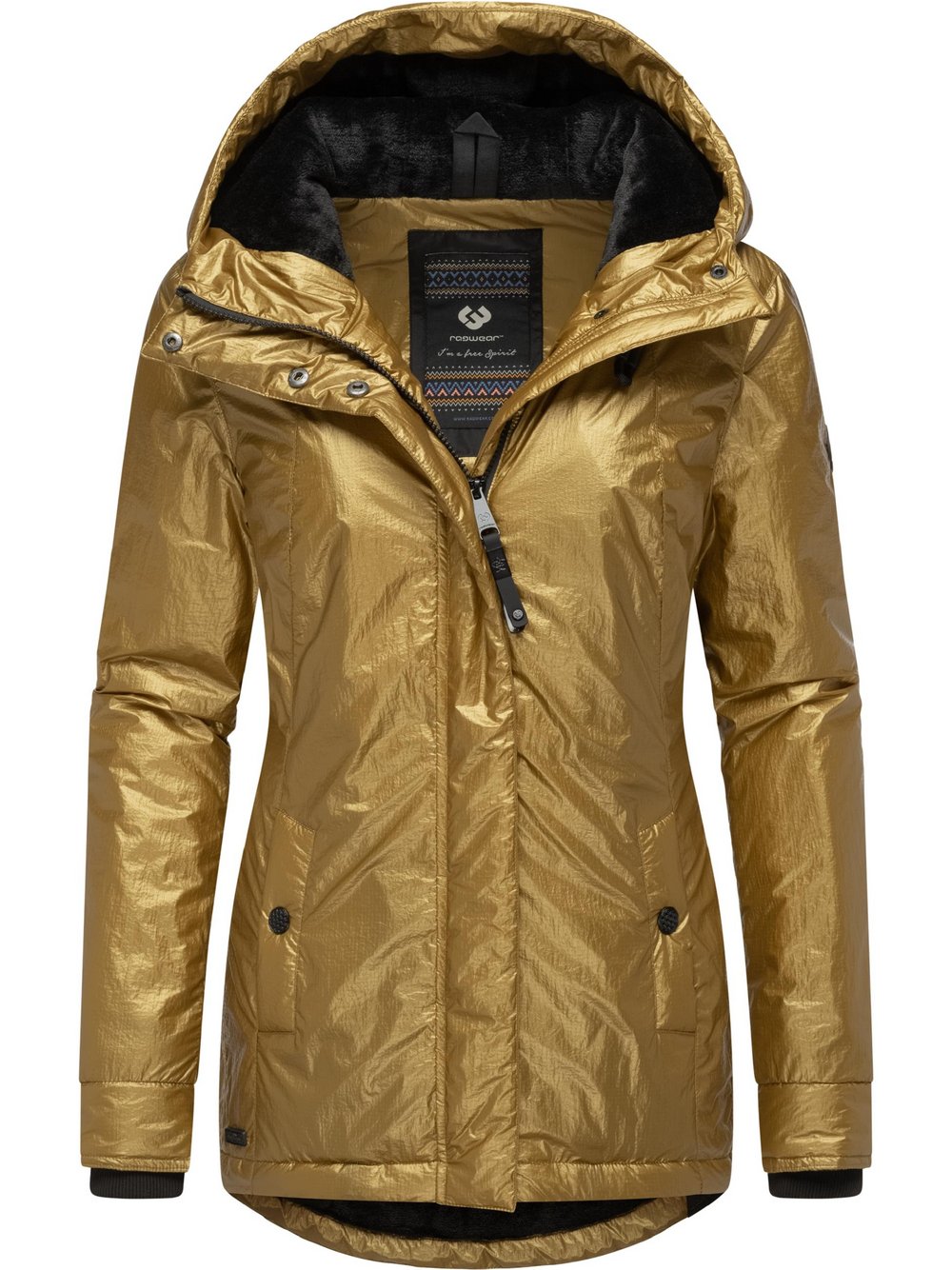 Ragwear Winterjacke Damen gold, XS