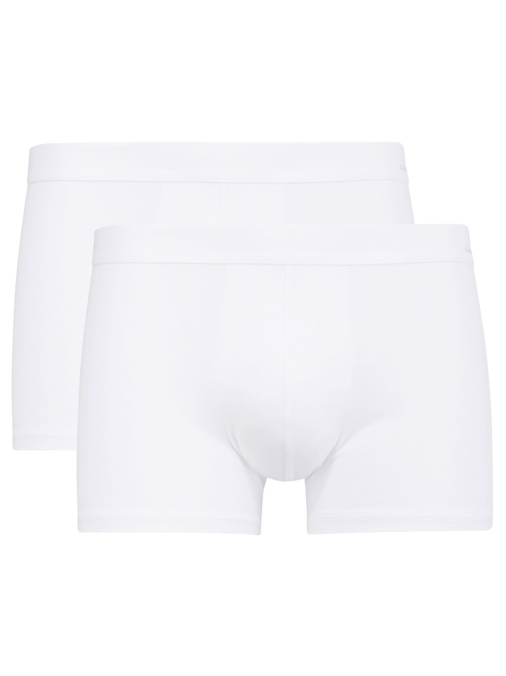 Calida Boxershort 2er Pack Herren Baumwolle weiß, S