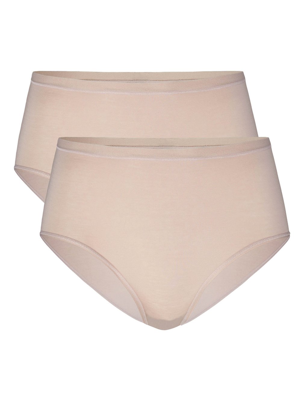 Calida Slip 2er Pack Damen Baumwolle beige, 36-38