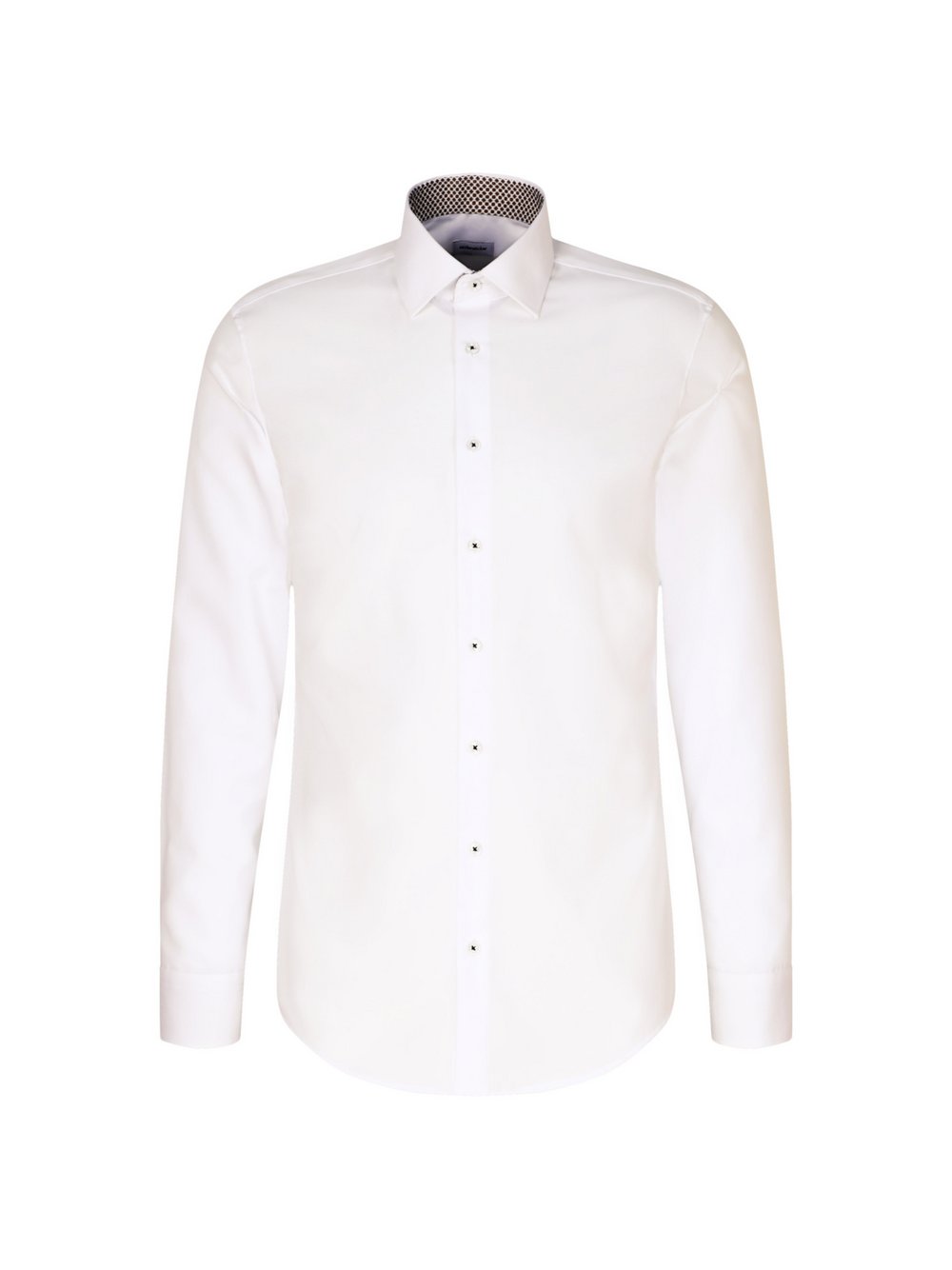 Seidensticker Business Hemd Herren Slim Fit Baumwolle weiß, 42