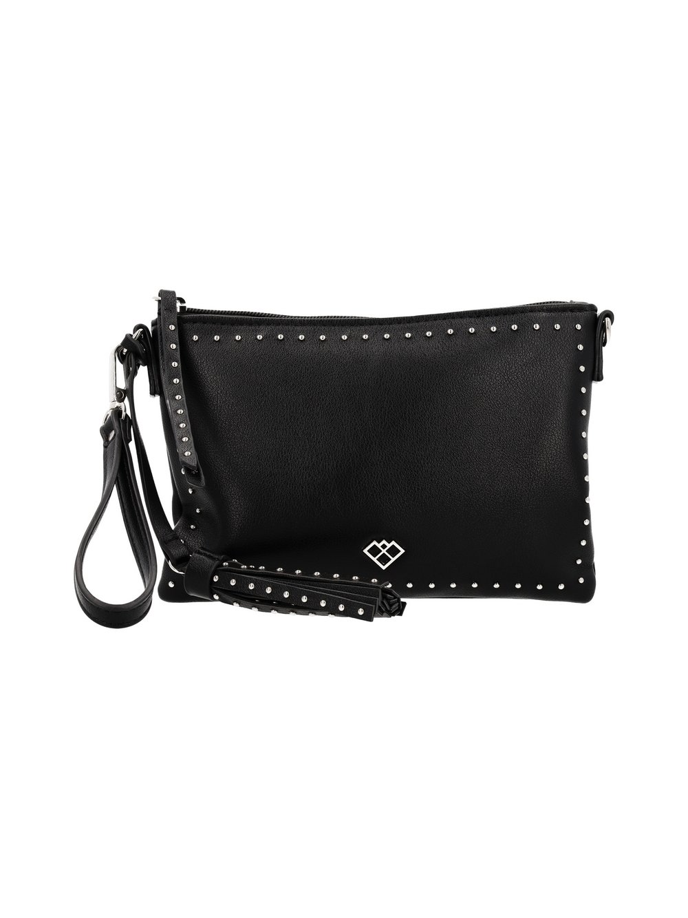 IZIA Handtasche Damen schwarz, ONE SIZE