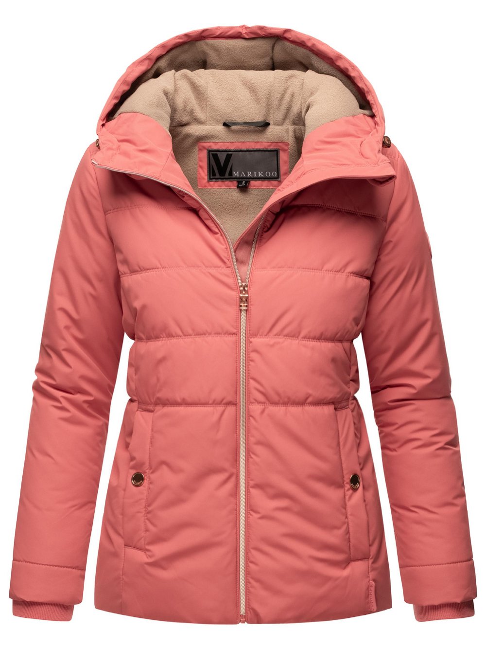 Thumbnail - Marikoo Steppjacke Damen rot, S