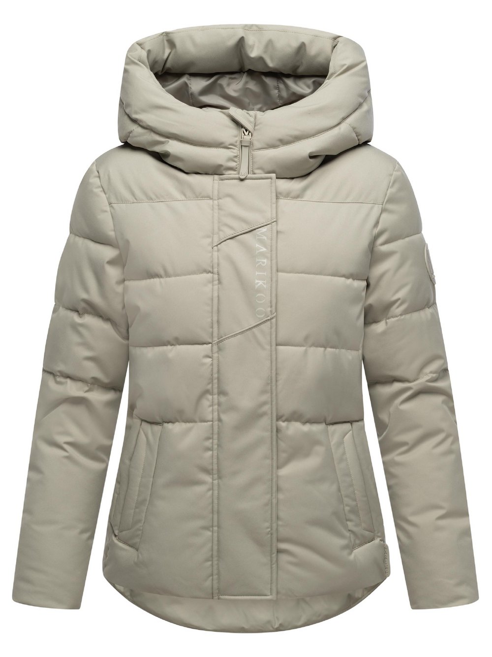 Thumbnail - Marikoo Steppjacke Damen grau, XL
