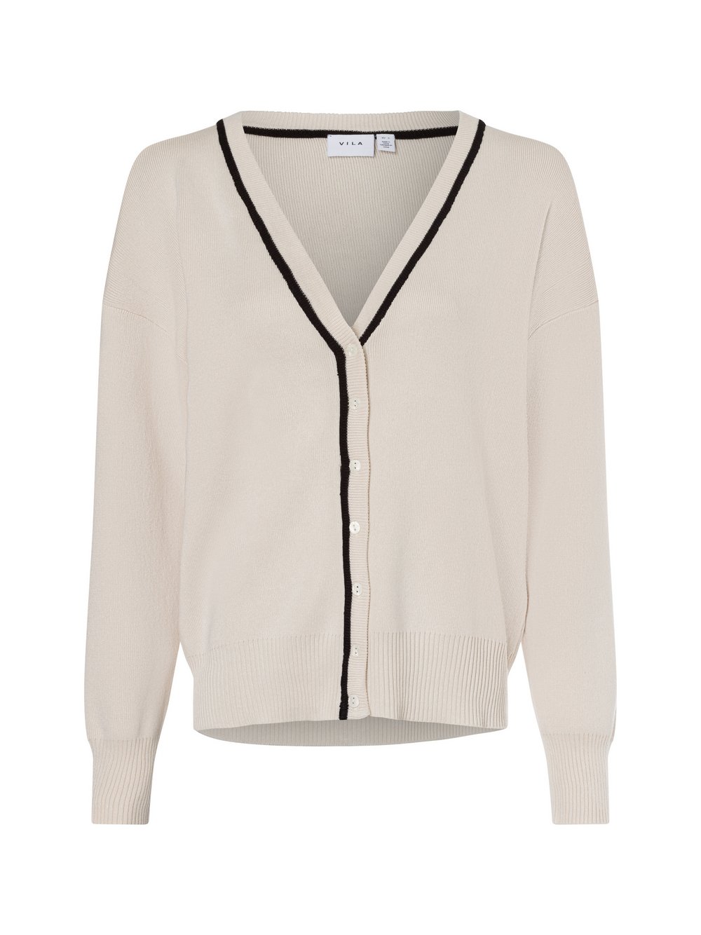 Vila Strickjacke Damen Viskose beige, XS