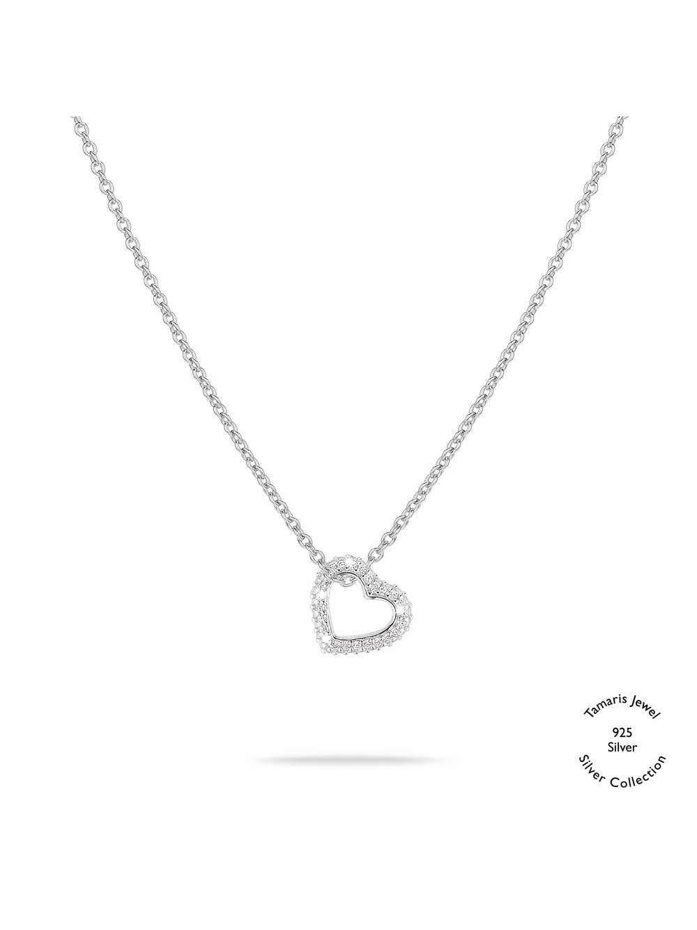 Tamaris Halskette  Damen Sterlingsilber silber, ONE SIZE