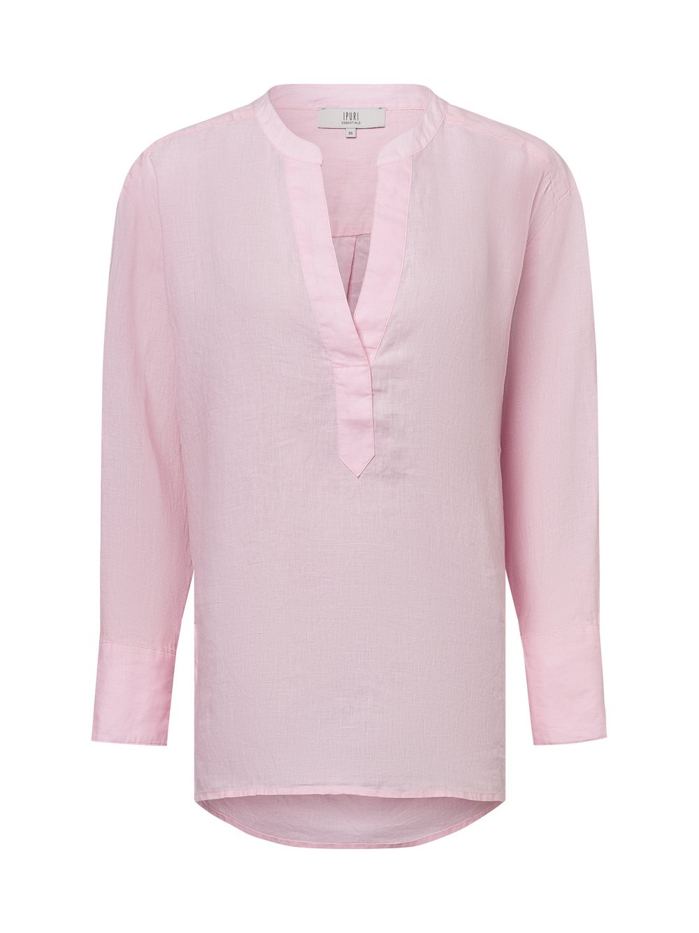 IPURI Leinenbluse Damen rosa, 36