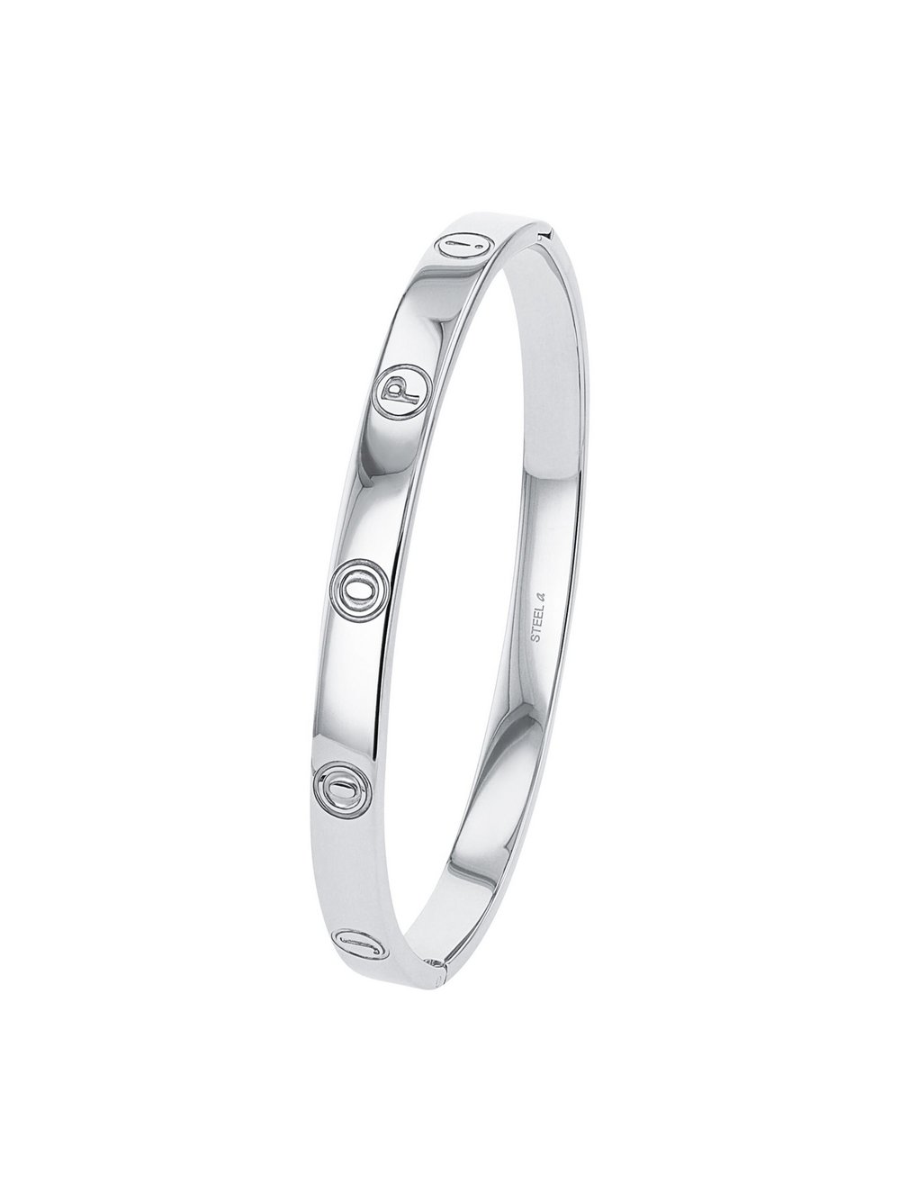 JOOP! Armreif Damen Edelstahl silber, 6