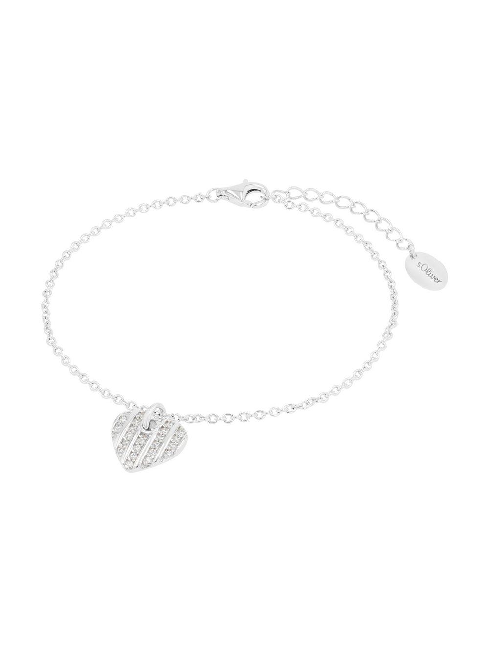Thumbnail - s.Oliver Armband Damen Sterlingsilber silber, 20
