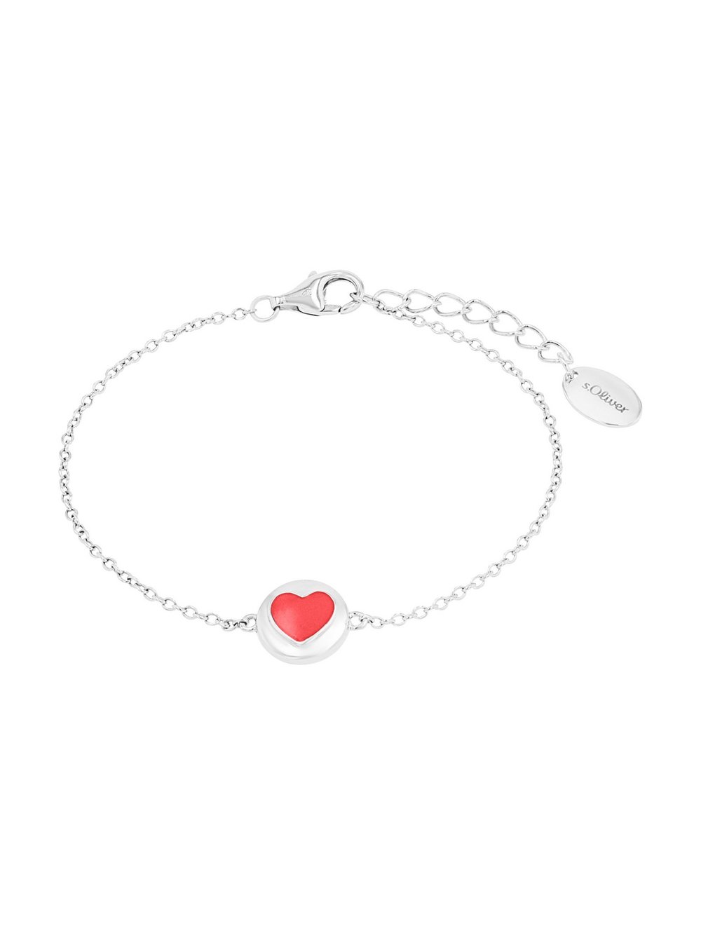 s.Oliver Armband Mädchen Sterlingsilber silber, 16