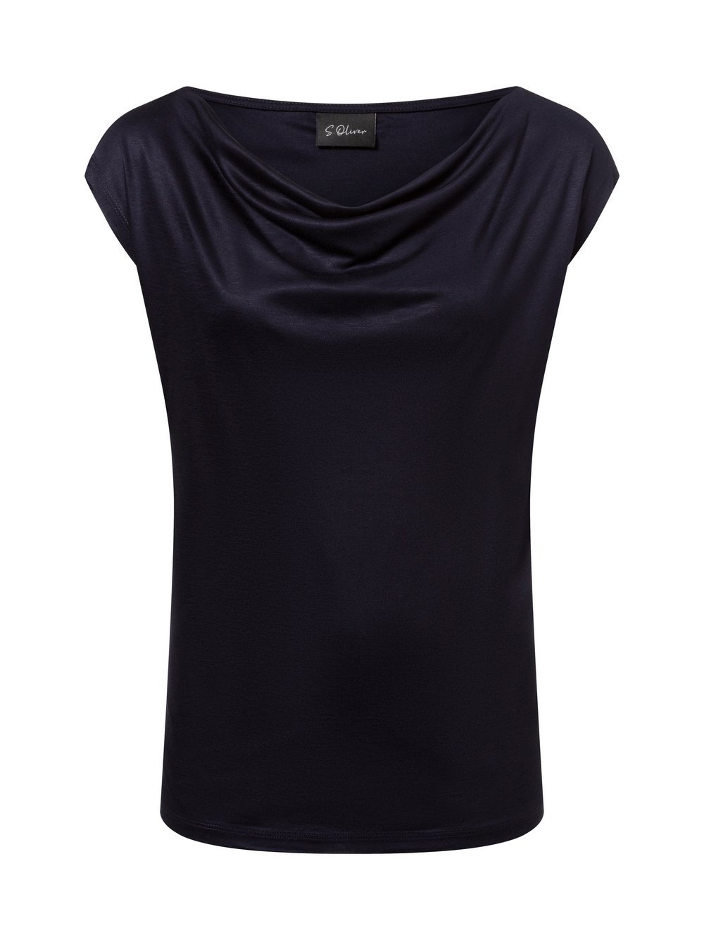 s.Oliver BLACK LABEL T-Shirt Damen Viskose blau, 40