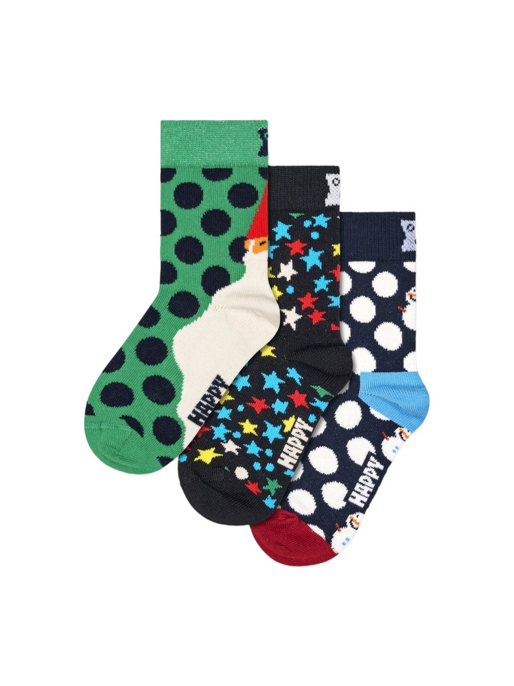 Happy Socks Socken Kinder Baumwolle mehrfarbig gemustert, 33-35