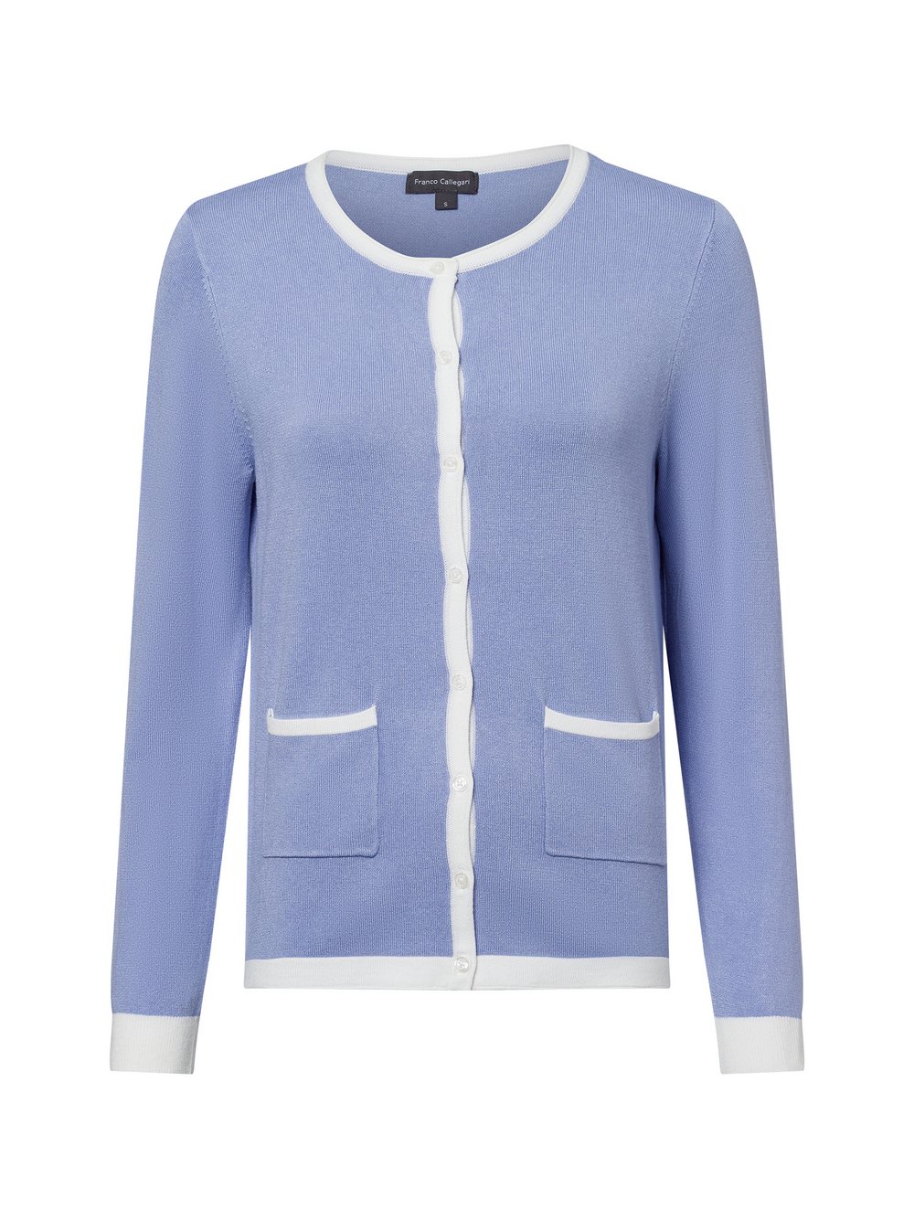 Franco Callegari Strickjacke Damen Viskose mehrfarbig, L