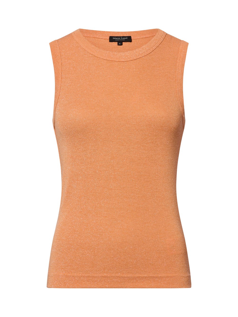 Marie Lund Top Damen Polyamid orange, XS