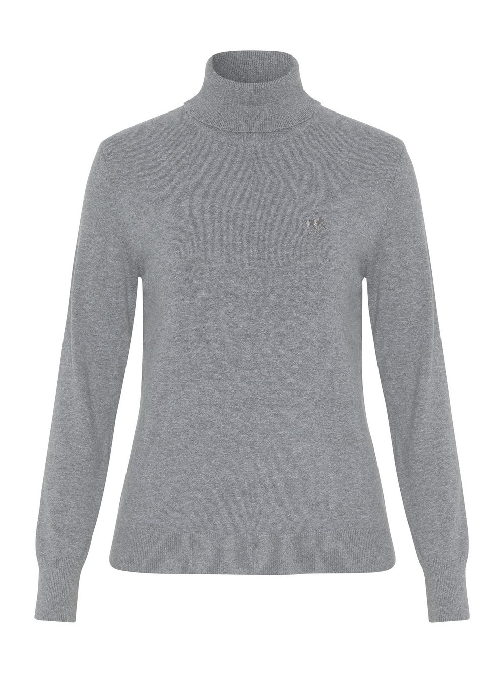 Polo Sylt Strickpullover Damen Baumwolle grau, S