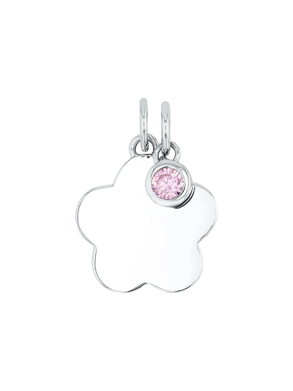 amor Motivanhänger Damen Sterlingsilber rosa, ONE SIZE