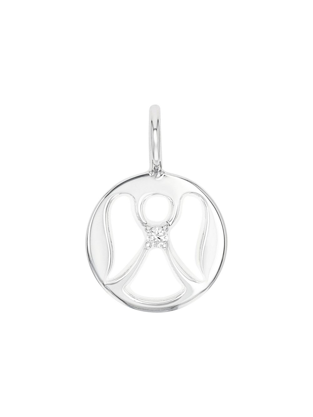 amor Motivanhänger Damen Sterlingsilber silber, ONE SIZE