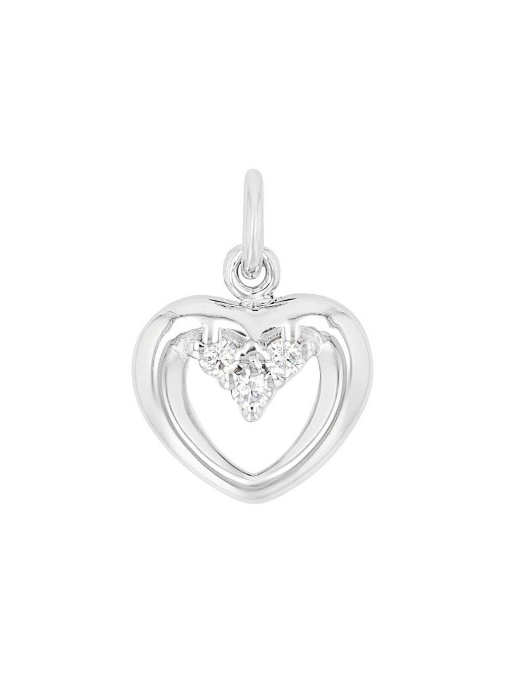 amor Motivanhänger Damen Sterlingsilber silber, ONE SIZE