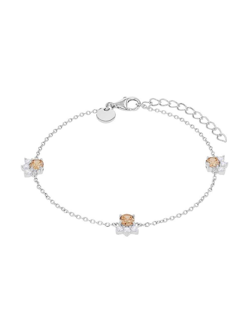 NOELANI Armband Damen Sterlingsilber silber, 19