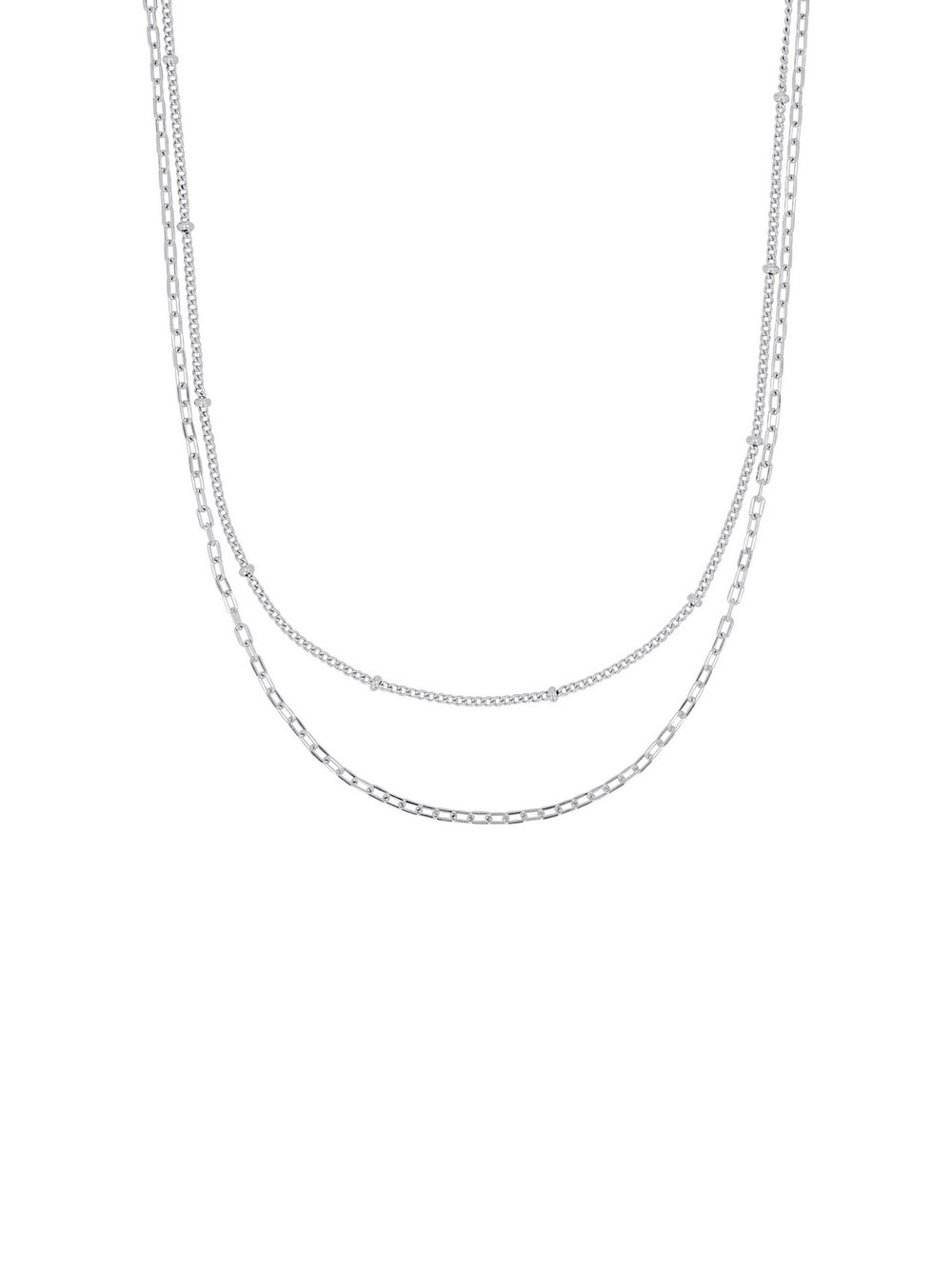 NOELANI Halskette Damen Sterlingsilber silber, 47