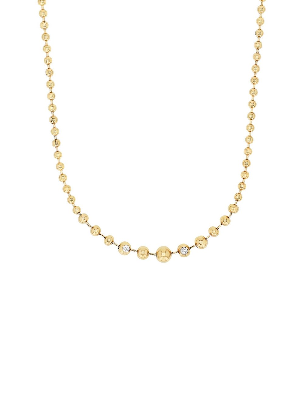 NOELANI Collier Damen Edelstahl gold, 45