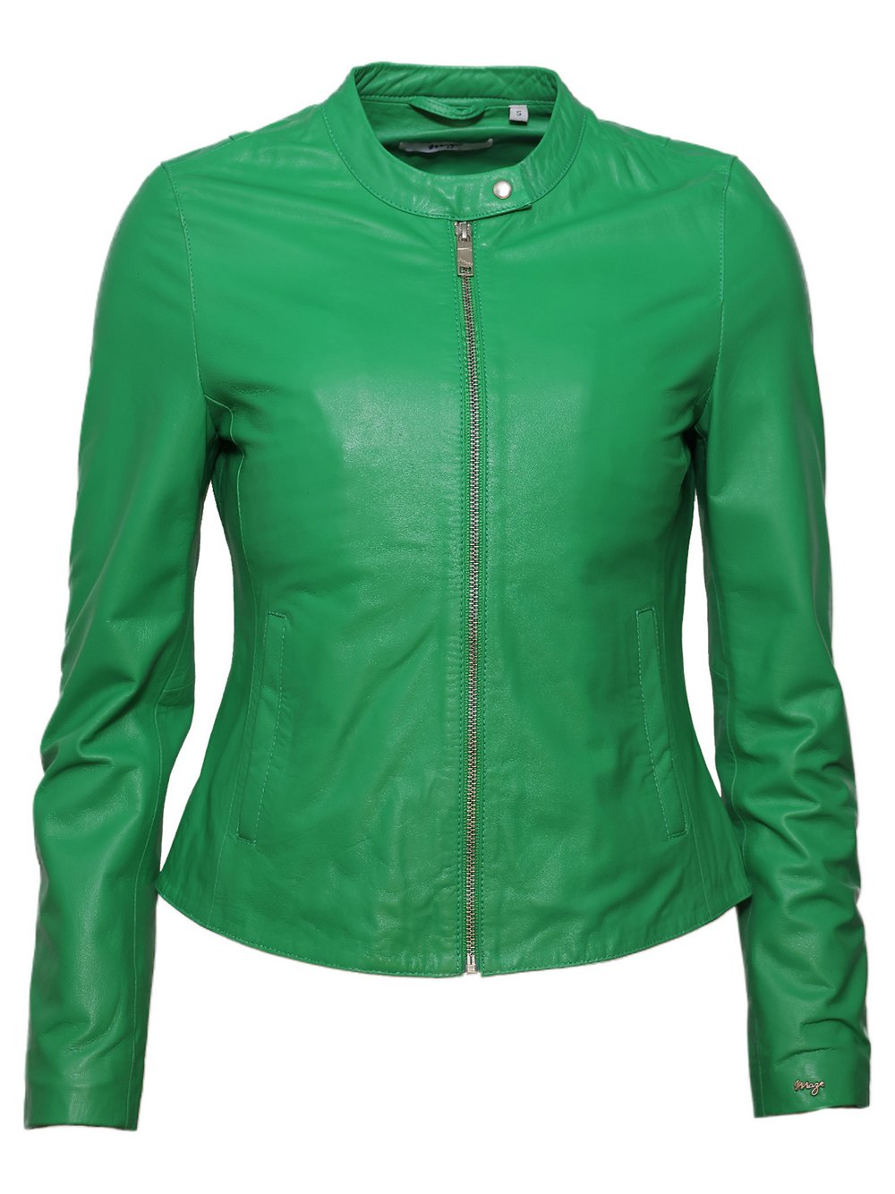 Maze Lederjacke Damen grün, S