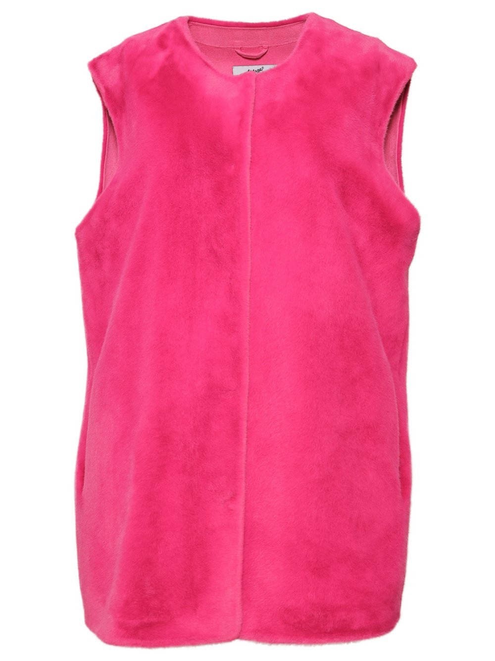 Maze Kunstfellweste Damen pink, L