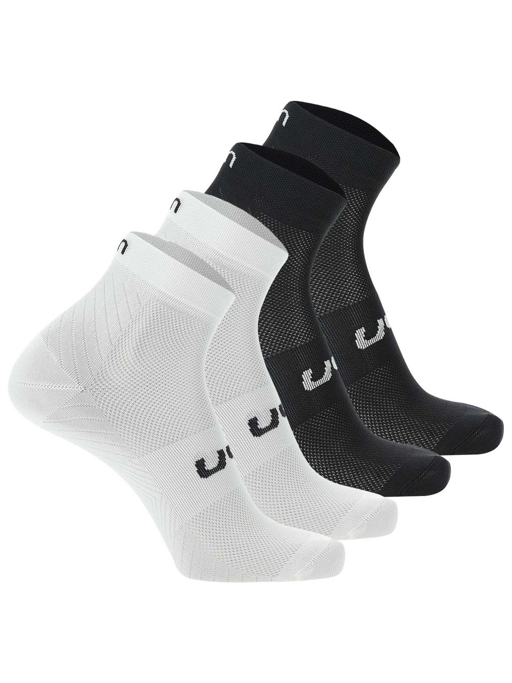 UYN Socken 4er Pack Damen mehrfarbig bedruckt, 35-38