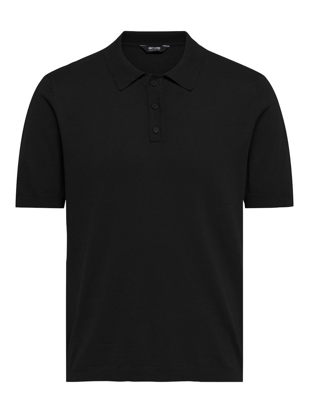 Only&Sons Poloshirt Herren Viskose schwarz, L