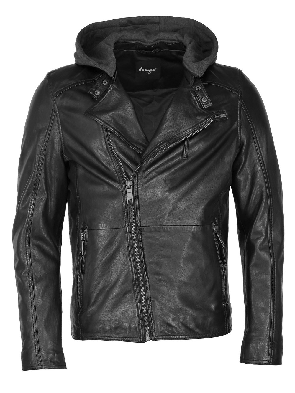 Maze Lederjacke Herren schwarz, XXL