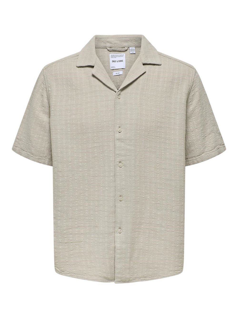 Thumbnail - Only&Sons Hemd Herren Regular Fit Viskose grau, S