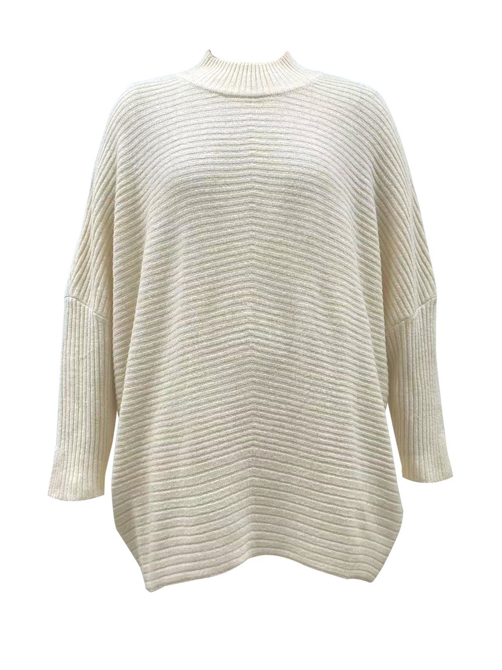 GINI LONDON Stricktop Damen beige, S/M