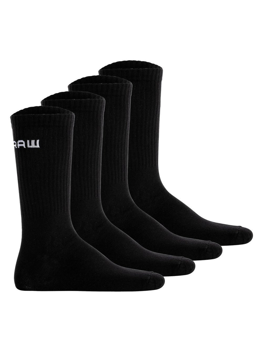 G-Star RAW Socken 4er Pack Herren Baumwolle schwarz, 39-42