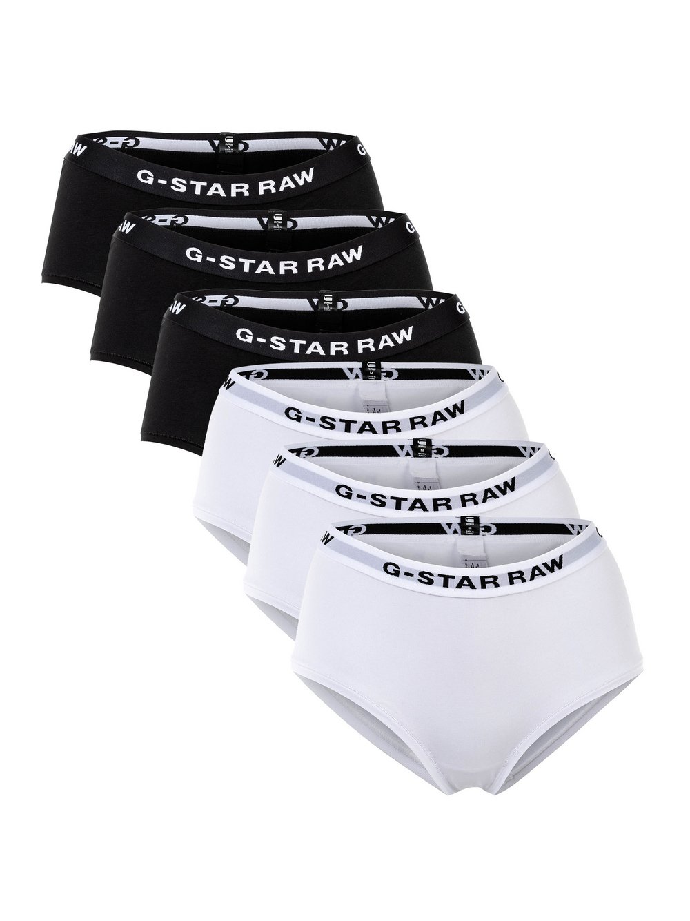 G-Star RAW Slip 6er Pack Damen Baumwolle mehrfarbig, L