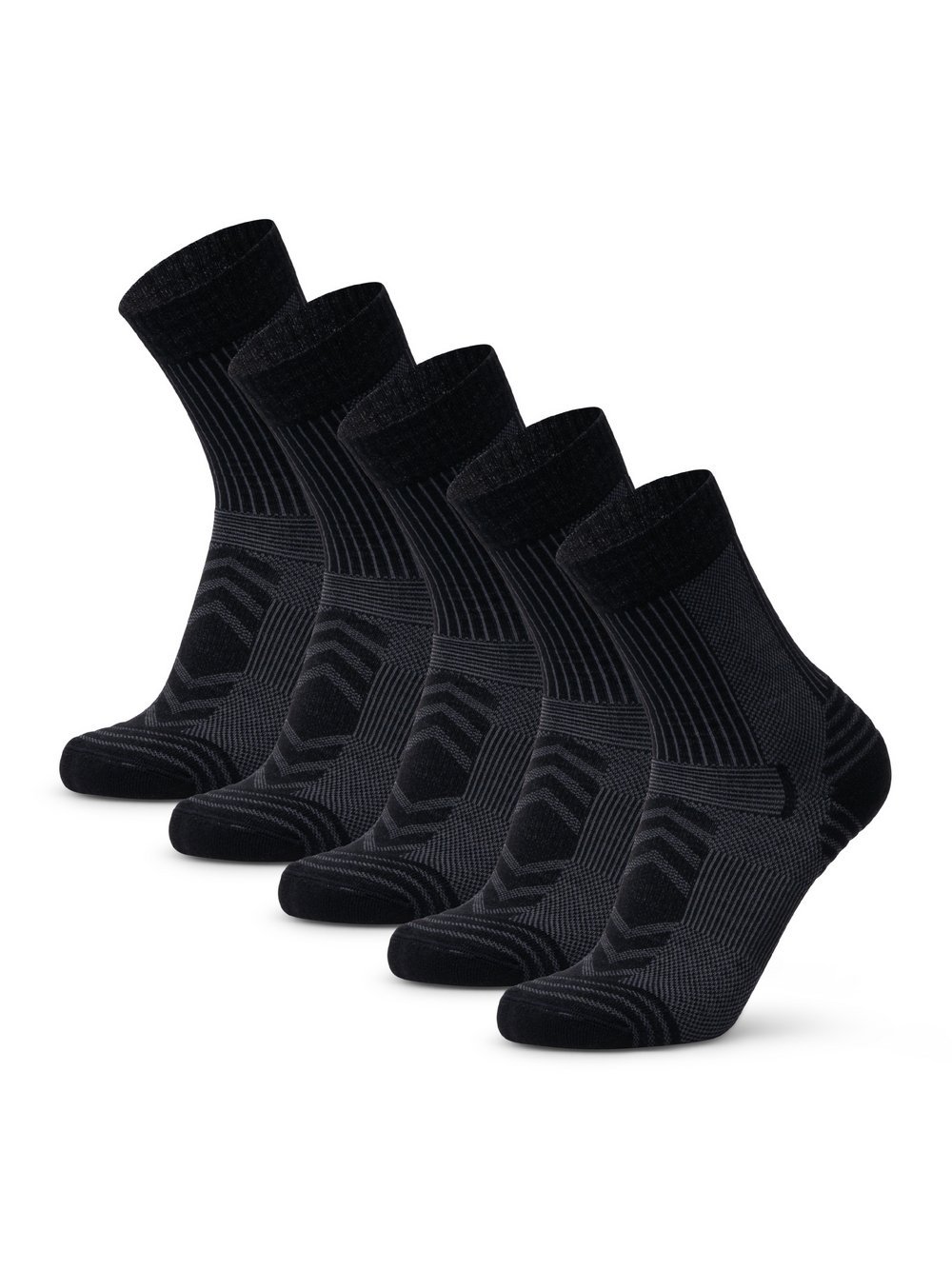 DANISH ENDURANCE Socken Damen Wolle schwarz, 39-42